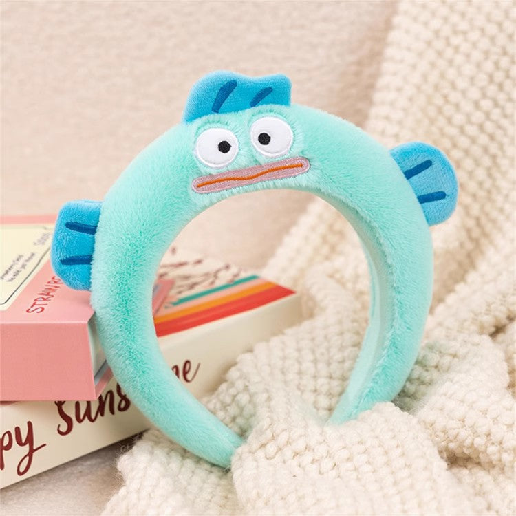 Cute Panda Raccoon Hangyodon My Melody Face Washing Hair Band